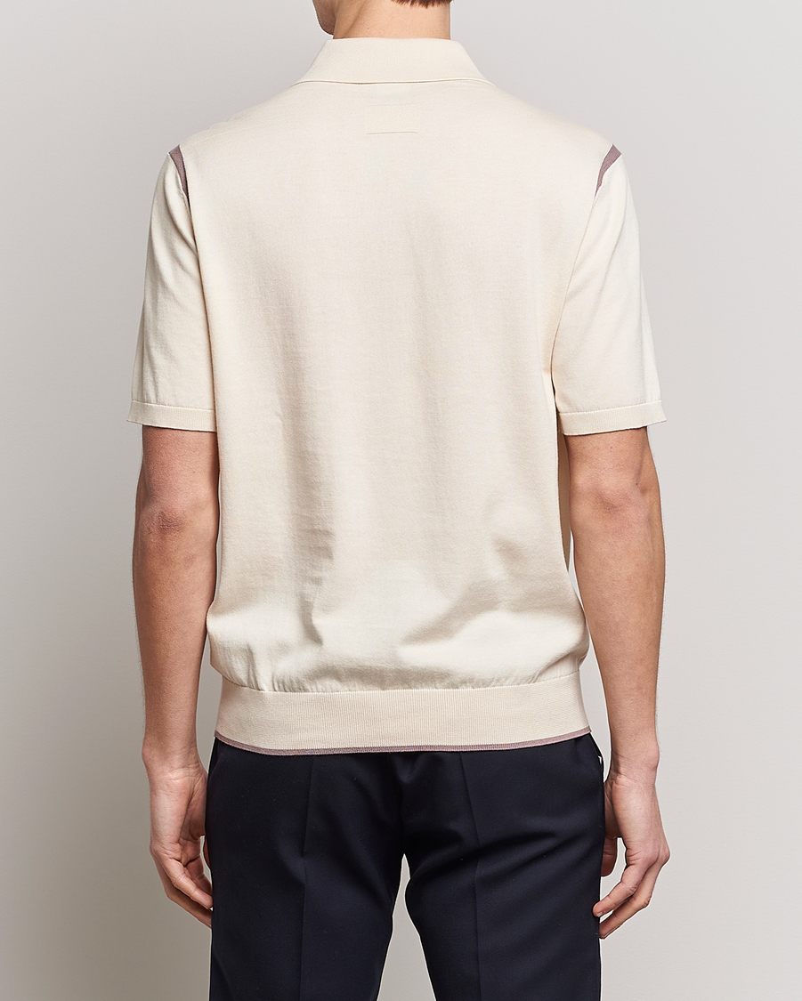 Herr | Pikéer | Paul Smith | Organic Cotton Polo Off White