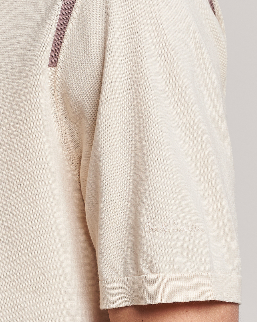 Herr | Pikéer | Paul Smith | Organic Cotton Polo Off White