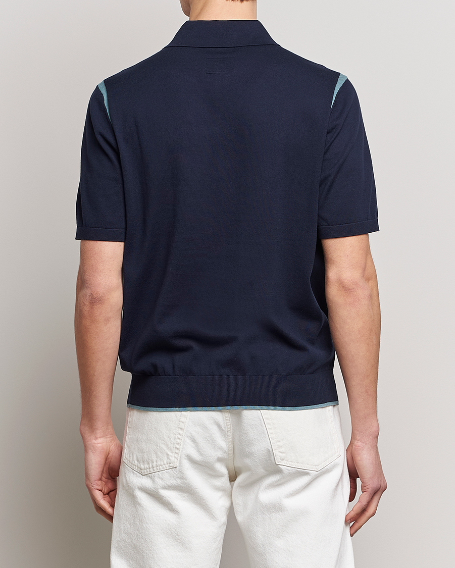 Herr | Pikéer | Paul Smith | Organic Cotton Polo Dark Navy