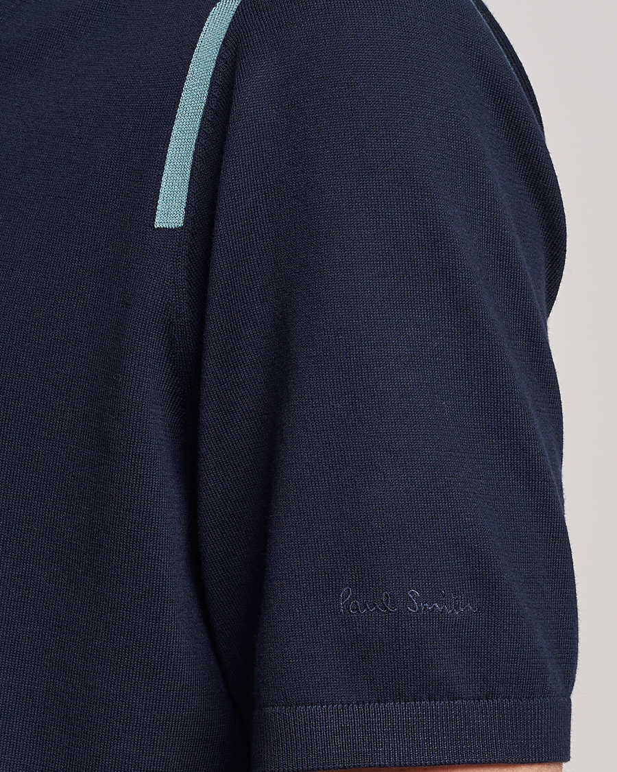 Herr | Pikéer | Paul Smith | Organic Cotton Polo Dark Navy