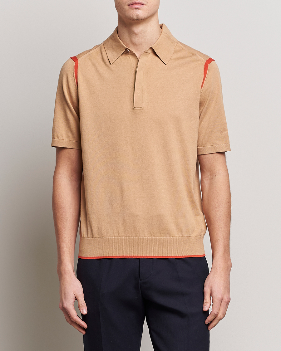 Herr | Pikéer | Paul Smith | Organic Cotton Polo Light Beige
