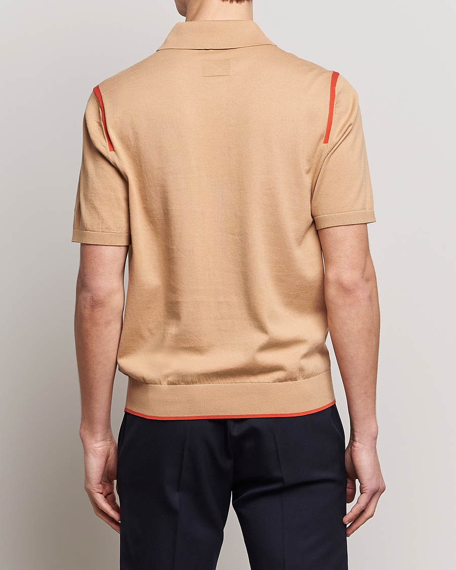 Herr | Pikéer | Paul Smith | Organic Cotton Polo Light Beige