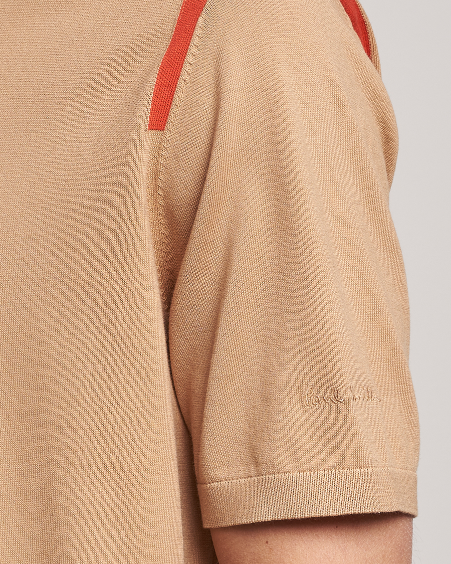 Herr | Pikéer | Paul Smith | Organic Cotton Polo Light Beige