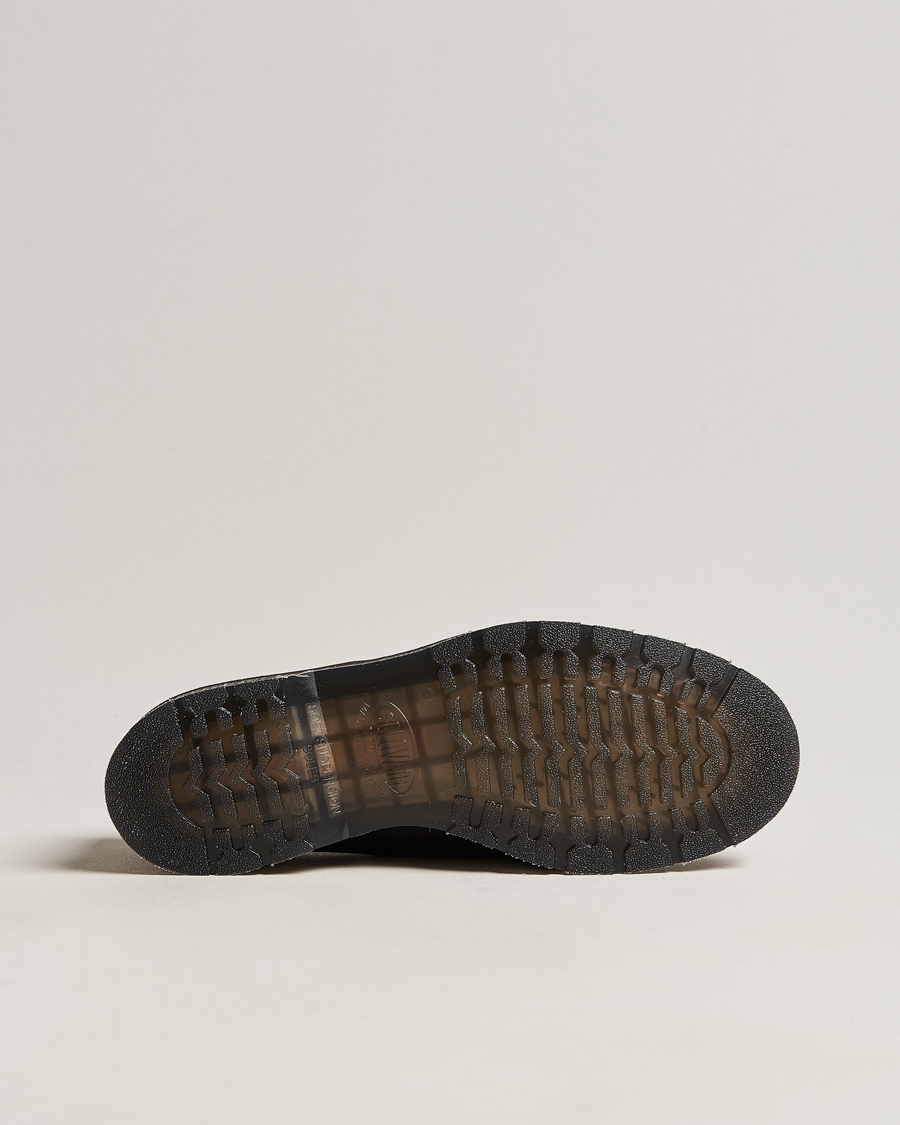 Herr | Solovair 3 Eye Gibson Shoe Black Greasy | Solovair | 3 Eye Gibson Shoe Black Greasy