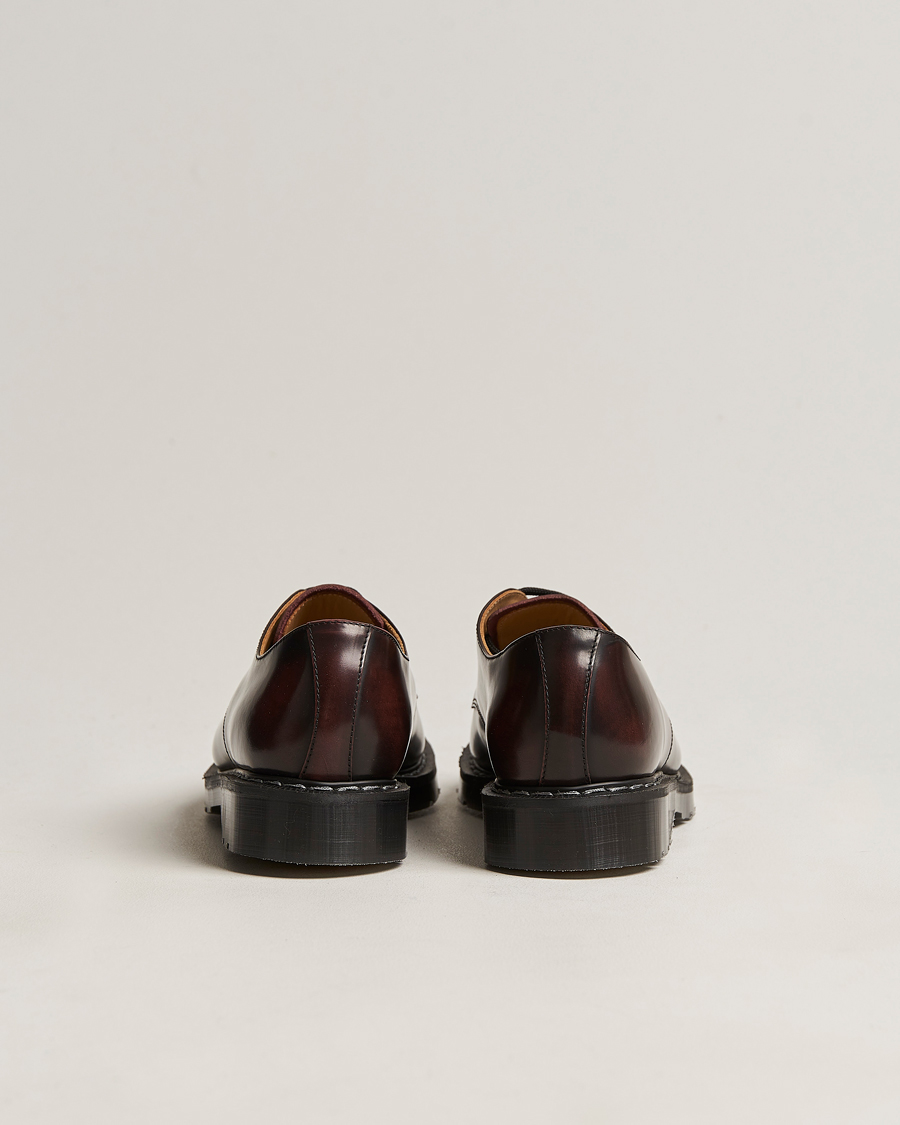 Herr | Derbys | Solovair | 3 Eye Gibson Shoe Burgundy Shine