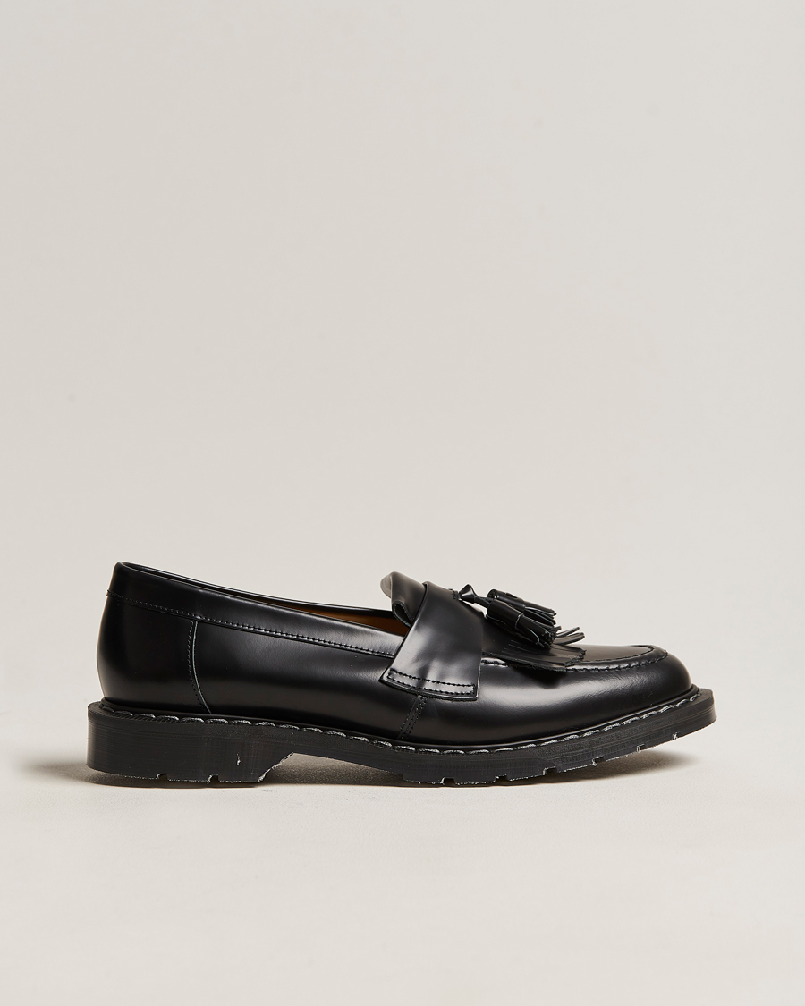 Herr | Solovair Tassel Loafer Black Shine | Solovair | Tassel Loafer Black Shine