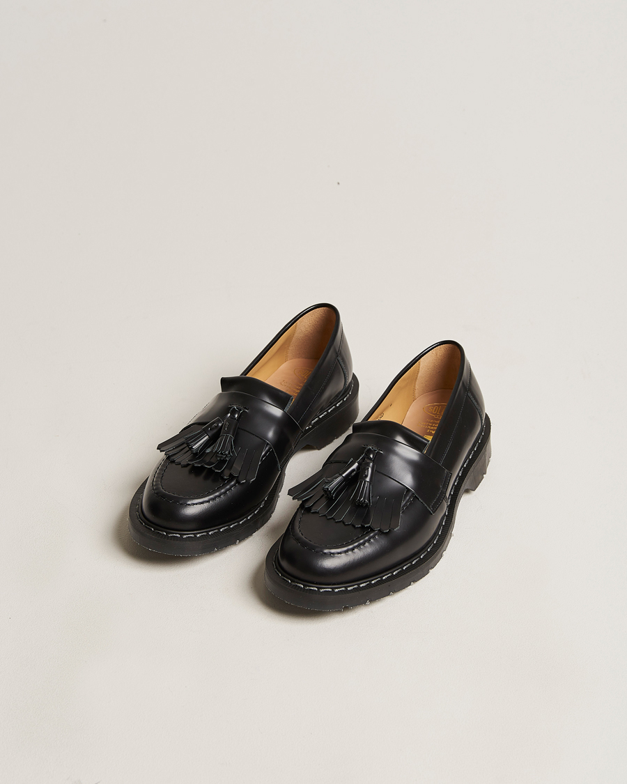 Herr | Solovair Tassel Loafer Black Shine | Solovair | Tassel Loafer Black Shine