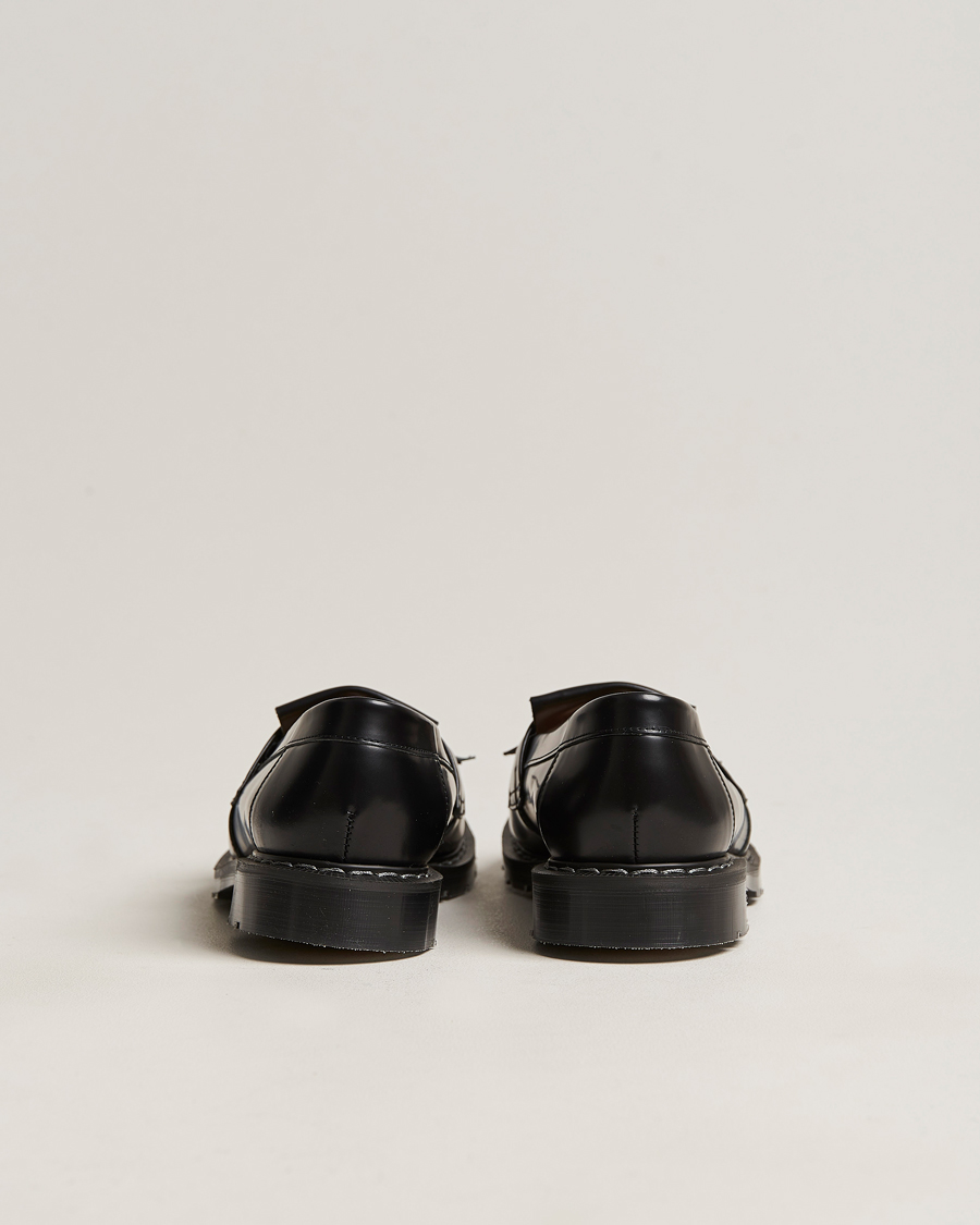 Herr | Solovair Tassel Loafer Black Shine | Solovair | Tassel Loafer Black Shine