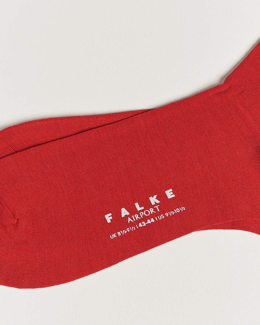 Herr | Kläder | Falke | Airport Socks Scarlet