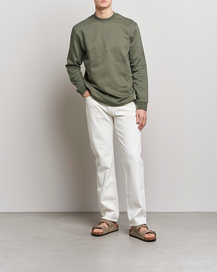 Herr | T-Shirts | Samsøe Samsøe | Samsøe & Samsøe Samer Long Sleeve T-Shirt Beetle