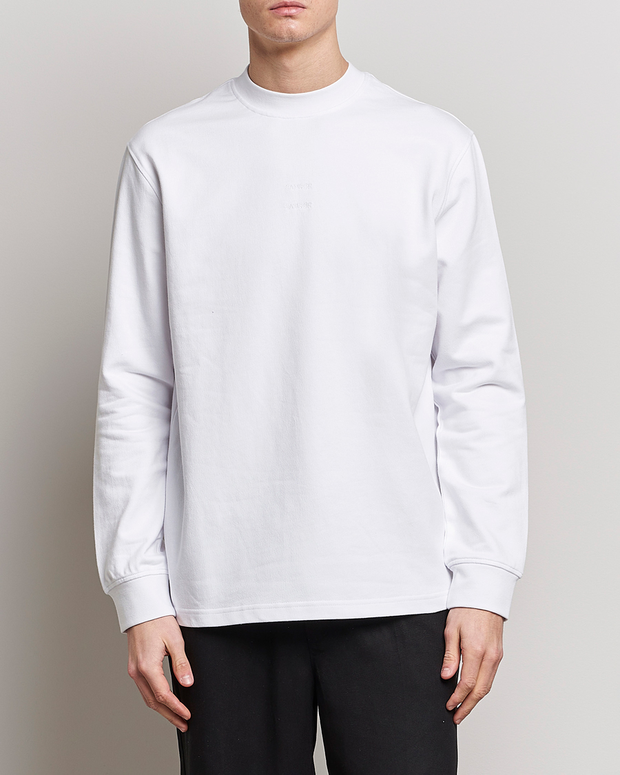 Herr | Långärmade t-shirts | Samsøe & Samsøe | Samer Long Sleeve T-Shirt White