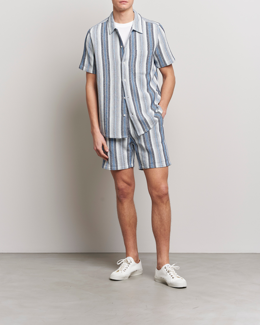 Herr | Shorts | Samsøe Samsøe | Samsøe & Samsøe Jabari Shorts Blue Stripe