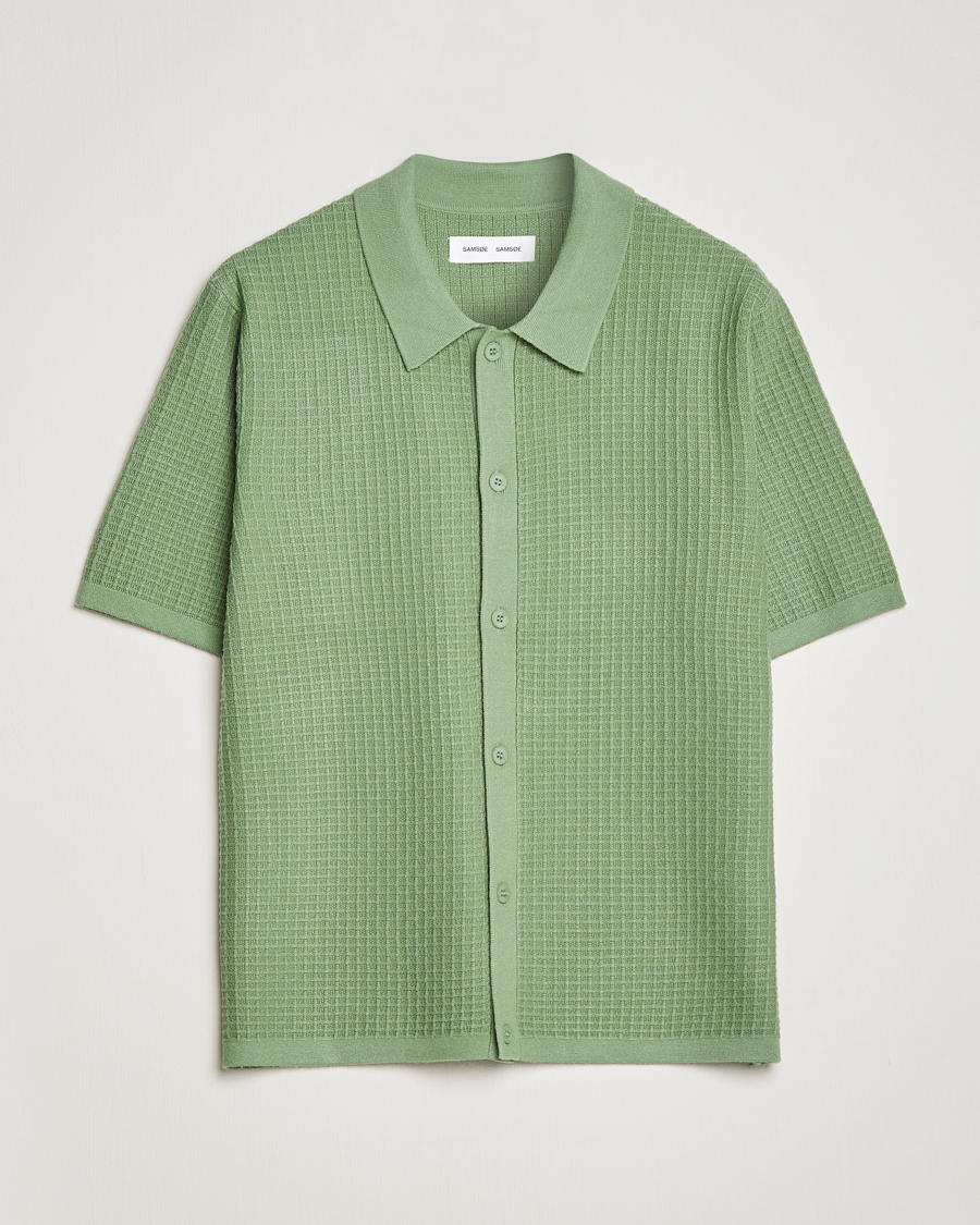 Herr | Pikéer | Samsøe Samsøe | Samsøe & Samsøe Derek Polo Shirt Basil