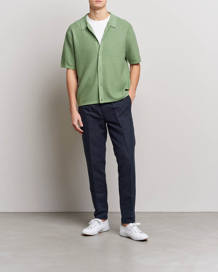 Herr | Pikéer | Samsøe Samsøe | Samsøe & Samsøe Derek Polo Shirt Basil