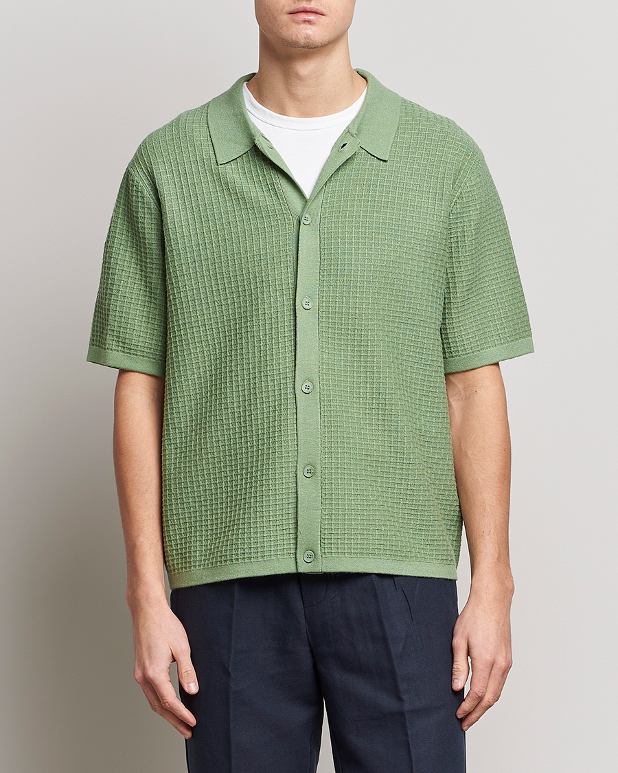 Herr | Pikéer | Samsøe Samsøe | Samsøe & Samsøe Derek Polo Shirt Basil