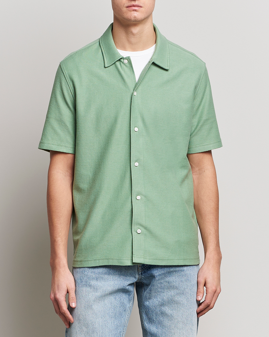 Herr |  | Samsøe & Samsøe | Kvistbro Organic Cotton Shirt Basil
