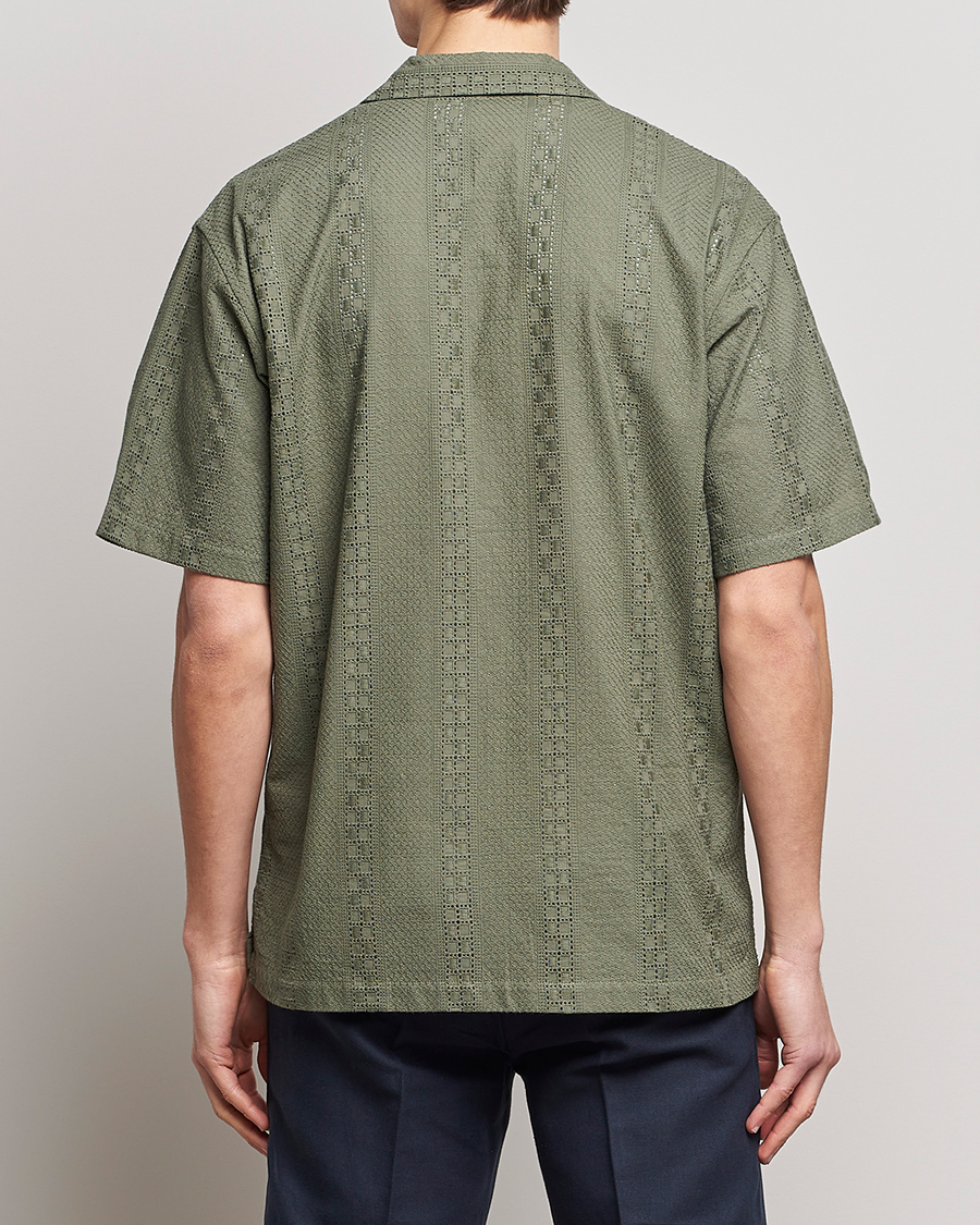 Herr | Skjortor | Samsøe Samsøe | Samsøe & Samsøe Emerson Cotton Short Sleeve Shirt Beetle