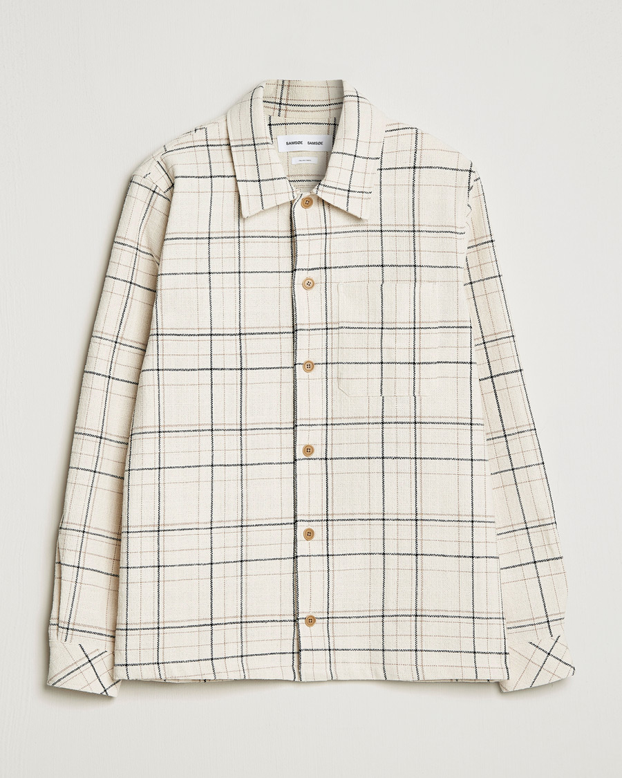 Herr | Skjortor | Samsøe Samsøe | Samsøe & Samsøe Taka Overshirt Oatmeal