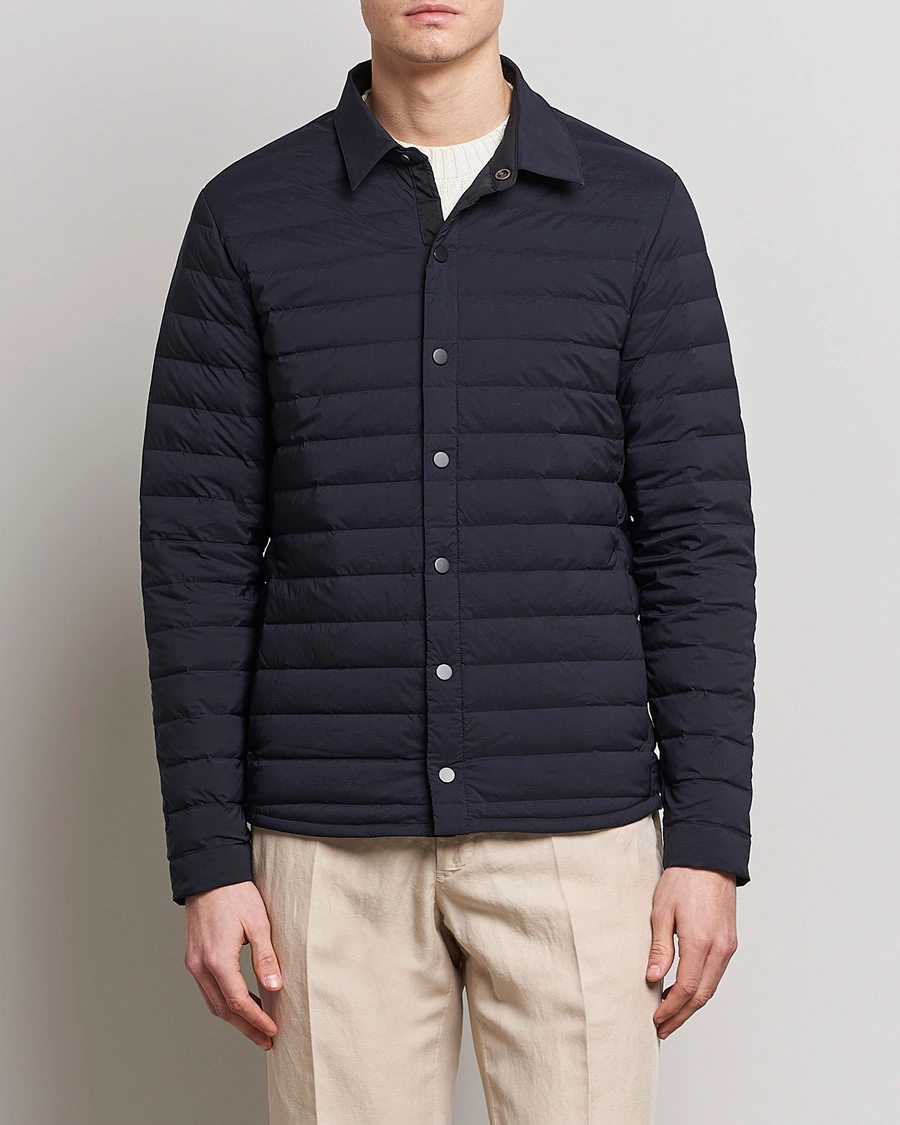 Herr | Kläder | UBR | Super Sonic Shirt Jacket Navy