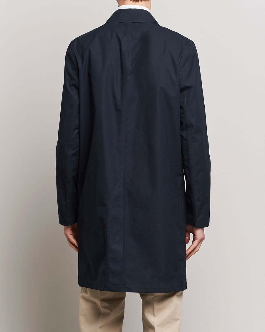 Herr | Jackor | Private White V.C. | Unlined Cotton Ventile Mac Coat 3.0 Midnight