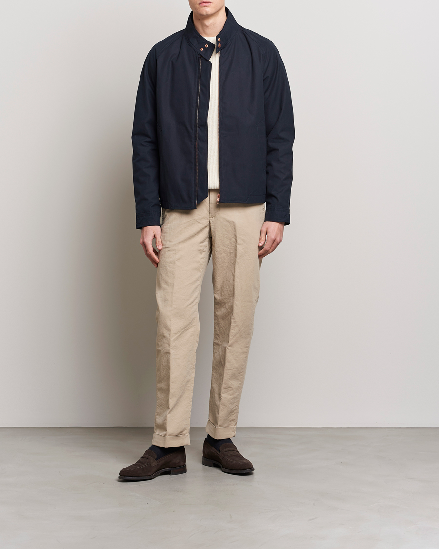 Herr | Jackor | Private White V.C. | Ventile Harrington Jacket 3.0 Midnight