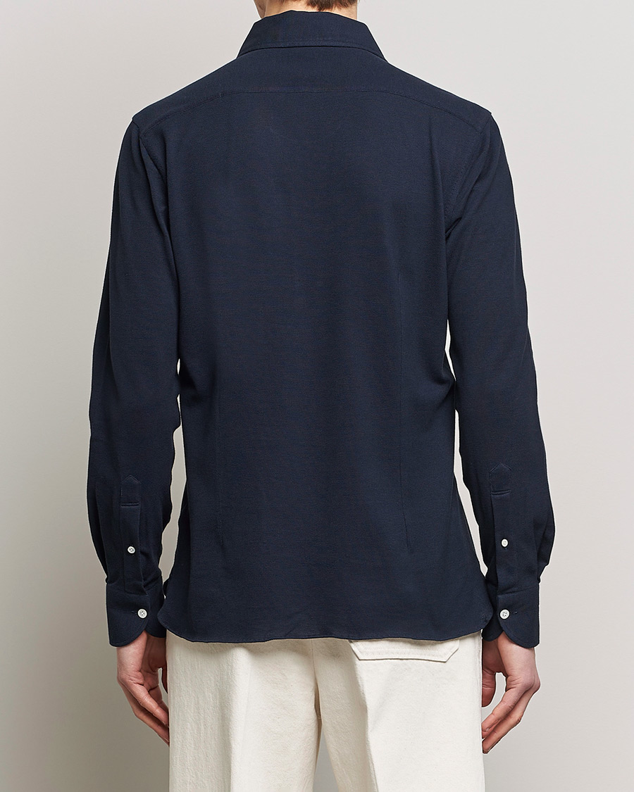 Herr | Skjortor | 100Hands | Signature One Piece Jersey Polo Navy