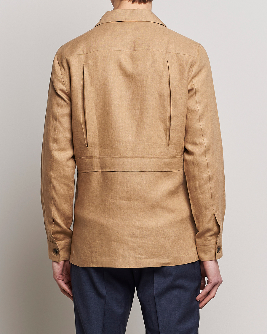 Herr | Jackor | 100Hands | Linen Travellers Jacket Beige