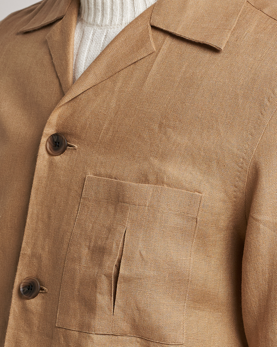 Herr | Jackor | 100Hands | Linen Travellers Jacket Beige