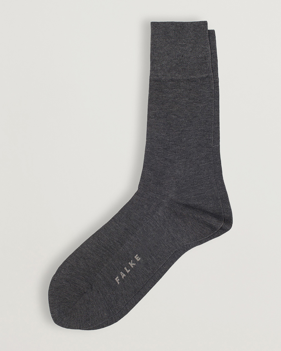 Herr | Underkläder | Falke | Tiago Socks Antrachite Melange