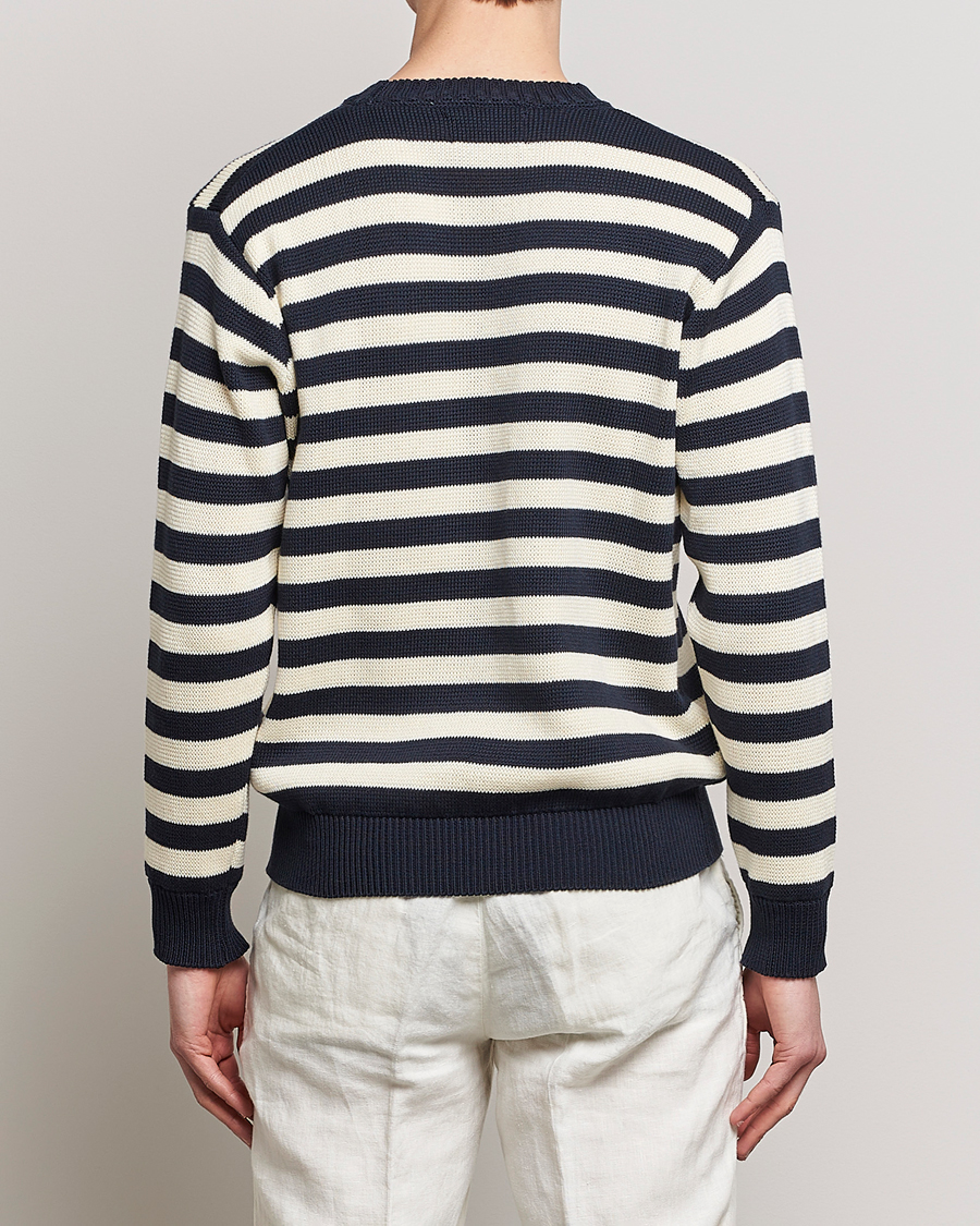 Herr | Tröjor | Peregrine | Richmond Organic Cotton Sweater Navy