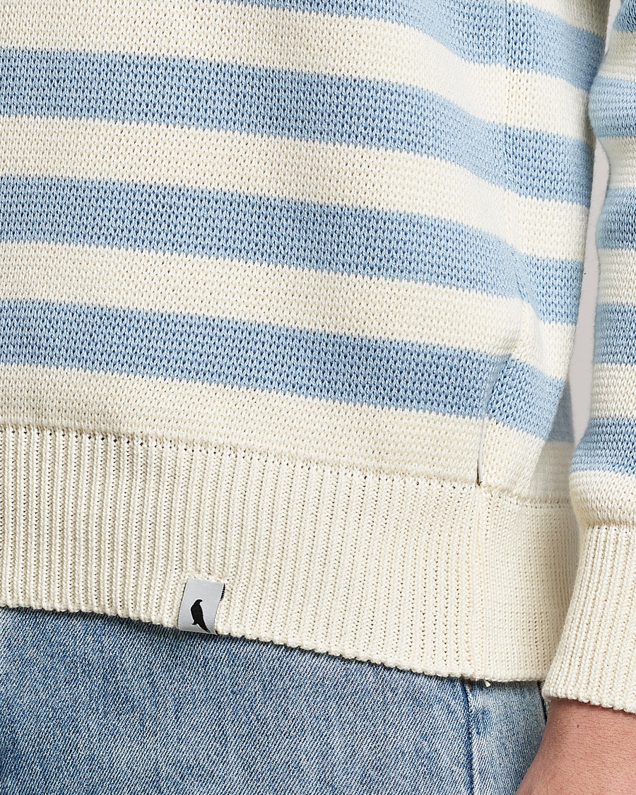 Herr | Tröjor | Peregrine | Richmond Organic Cotton Sweater Seafoam