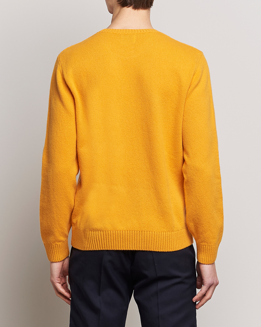 Herr | Tröjor | Colorful Standard | Classic Merino Wool Crew Neck Burned Yellow