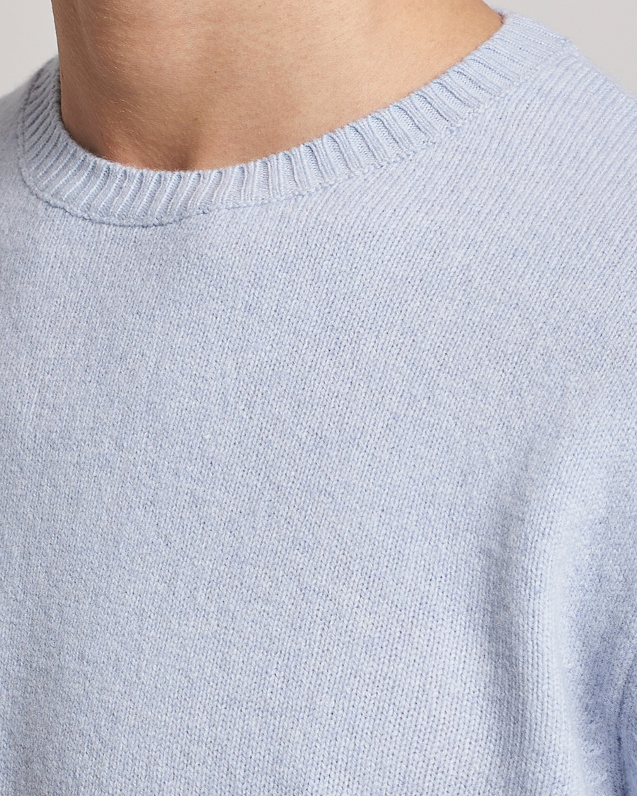 Herr | Tröjor | Colorful Standard | Classic Merino Wool Crew Neck Polar Blue