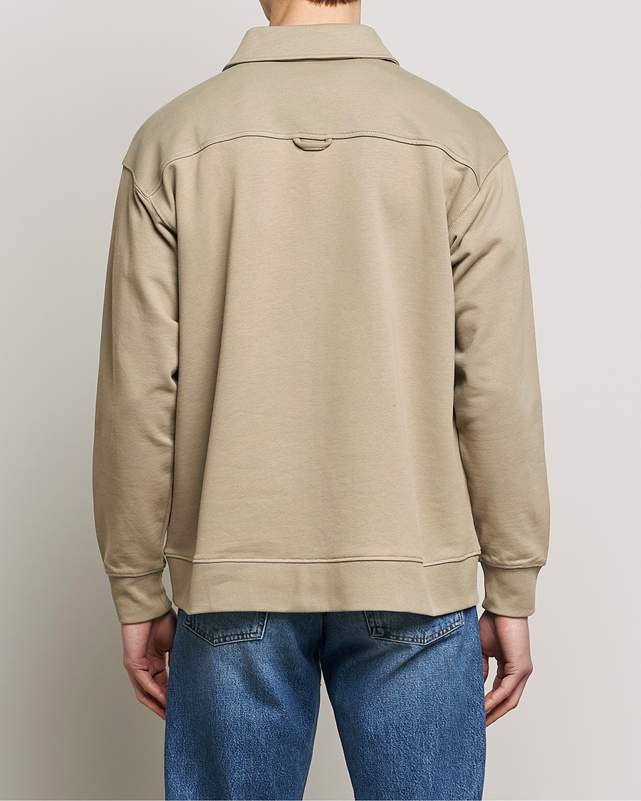 Herr | Tröjor | GANT | Icon Heavy Rugger Taupe Beige