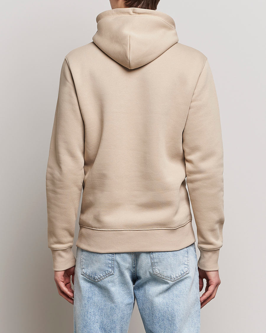 Herr | Tröjor | GANT | Original Shield Logo Hoodie Concrete Beige