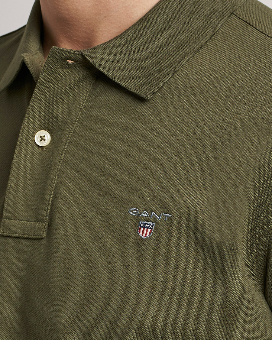 Herr | Pikéer | GANT | The Original Polo Racing Green