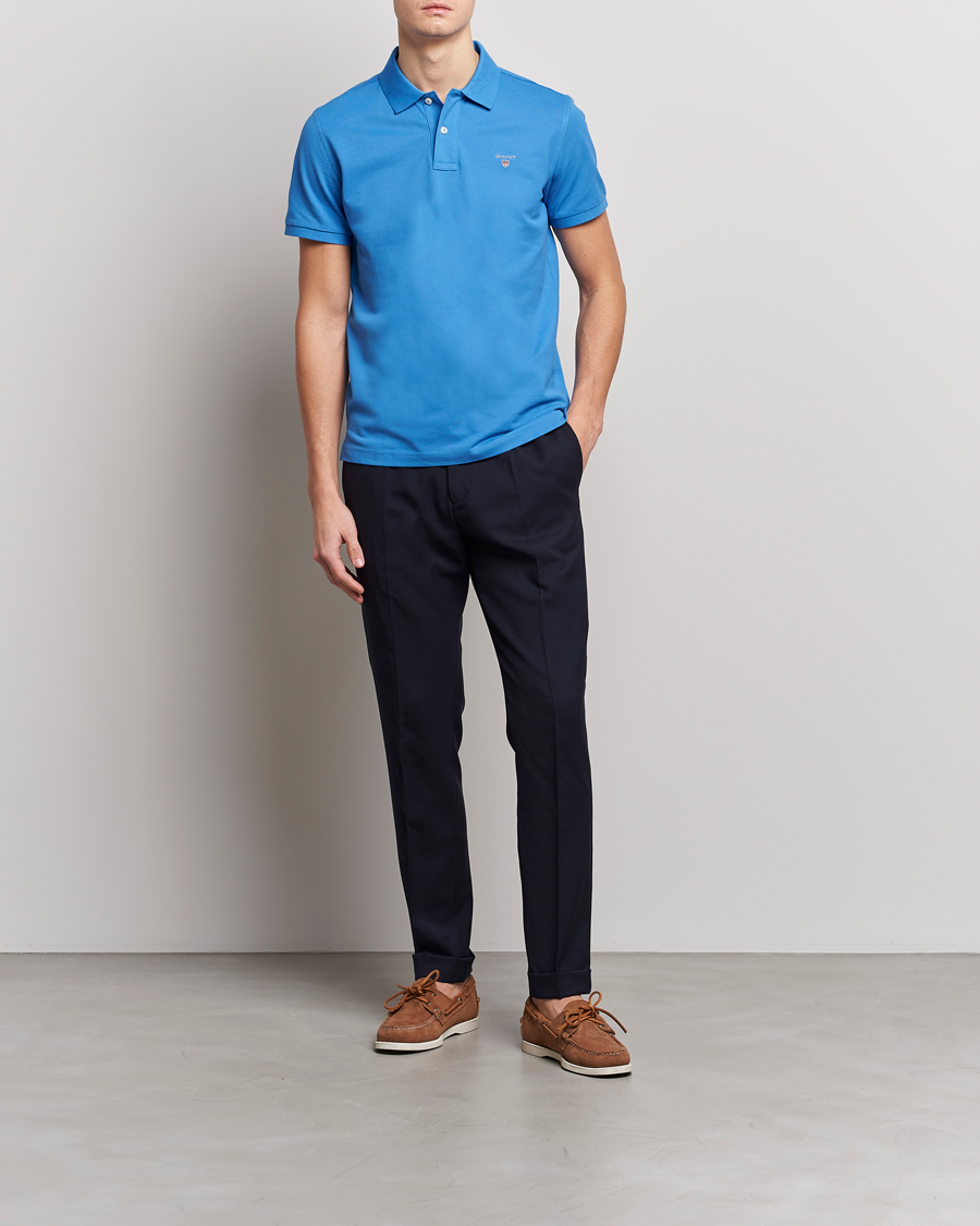 Herr | Pikéer | GANT | The Original Polo Day Blue