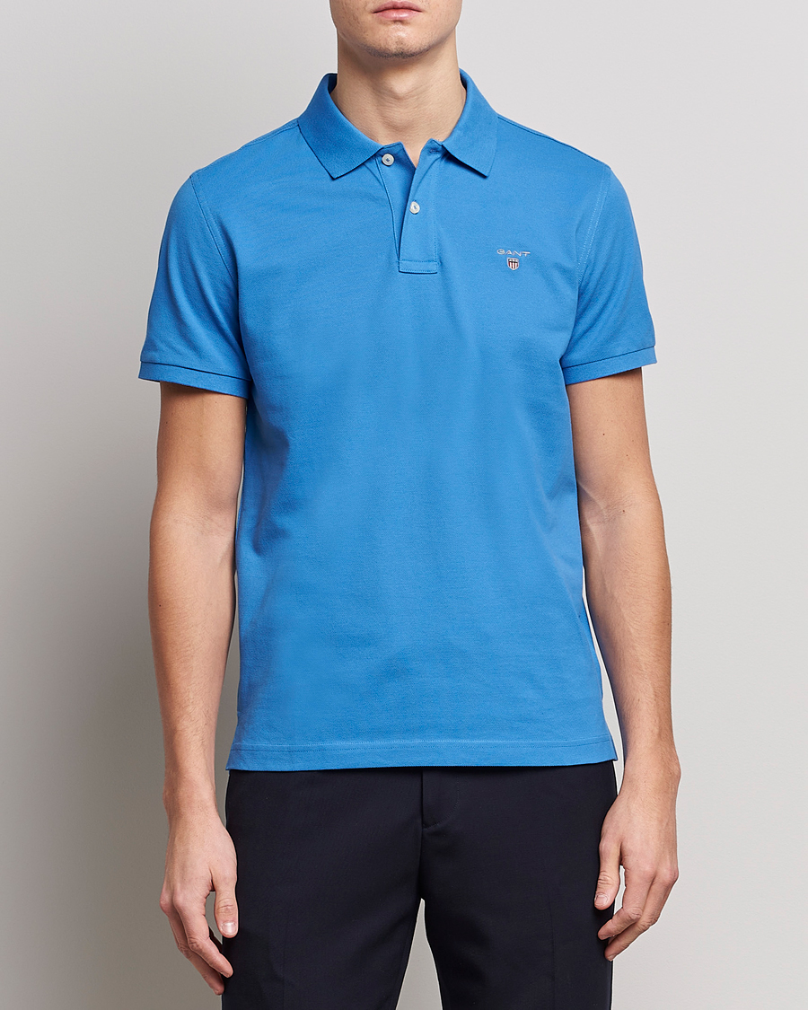 Herr | Pikéer | GANT | The Original Polo Day Blue