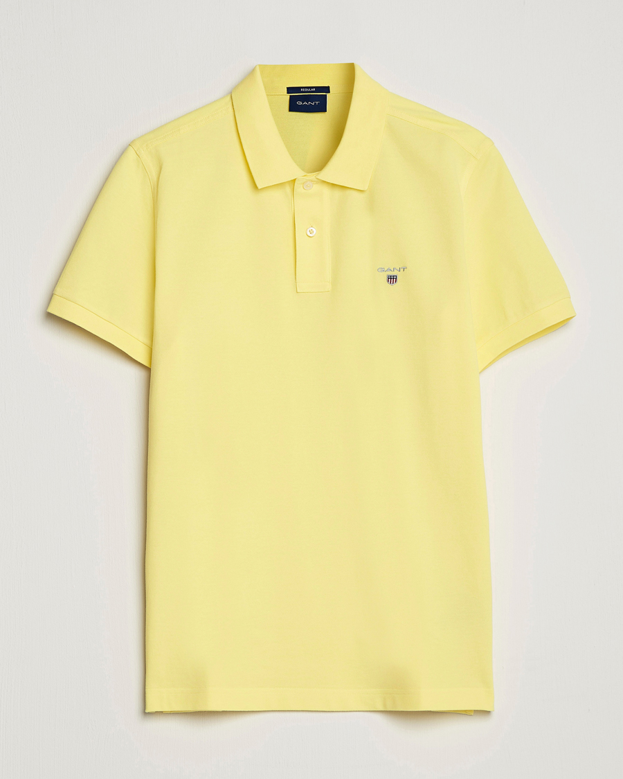 Herr | Pikéer | GANT | The Original Polo Clear Yellow