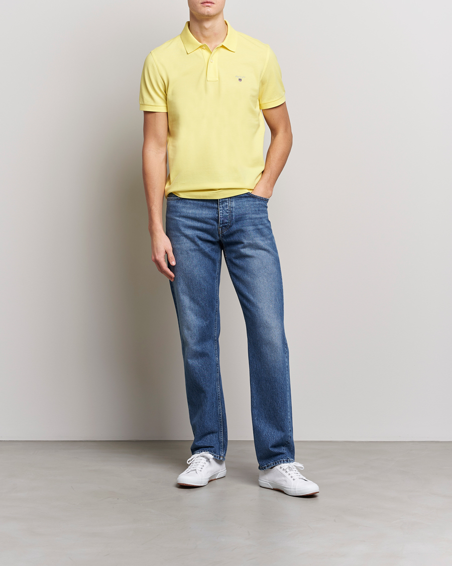 Herr | Pikéer | GANT | The Original Polo Clear Yellow