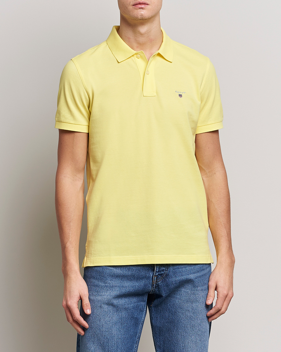 Herr | Pikéer | GANT | The Original Polo Clear Yellow