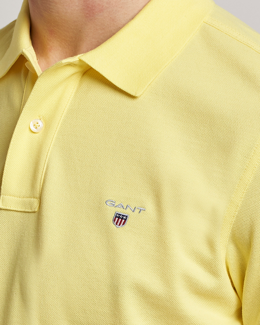 Herr | Pikéer | GANT | The Original Polo Clear Yellow