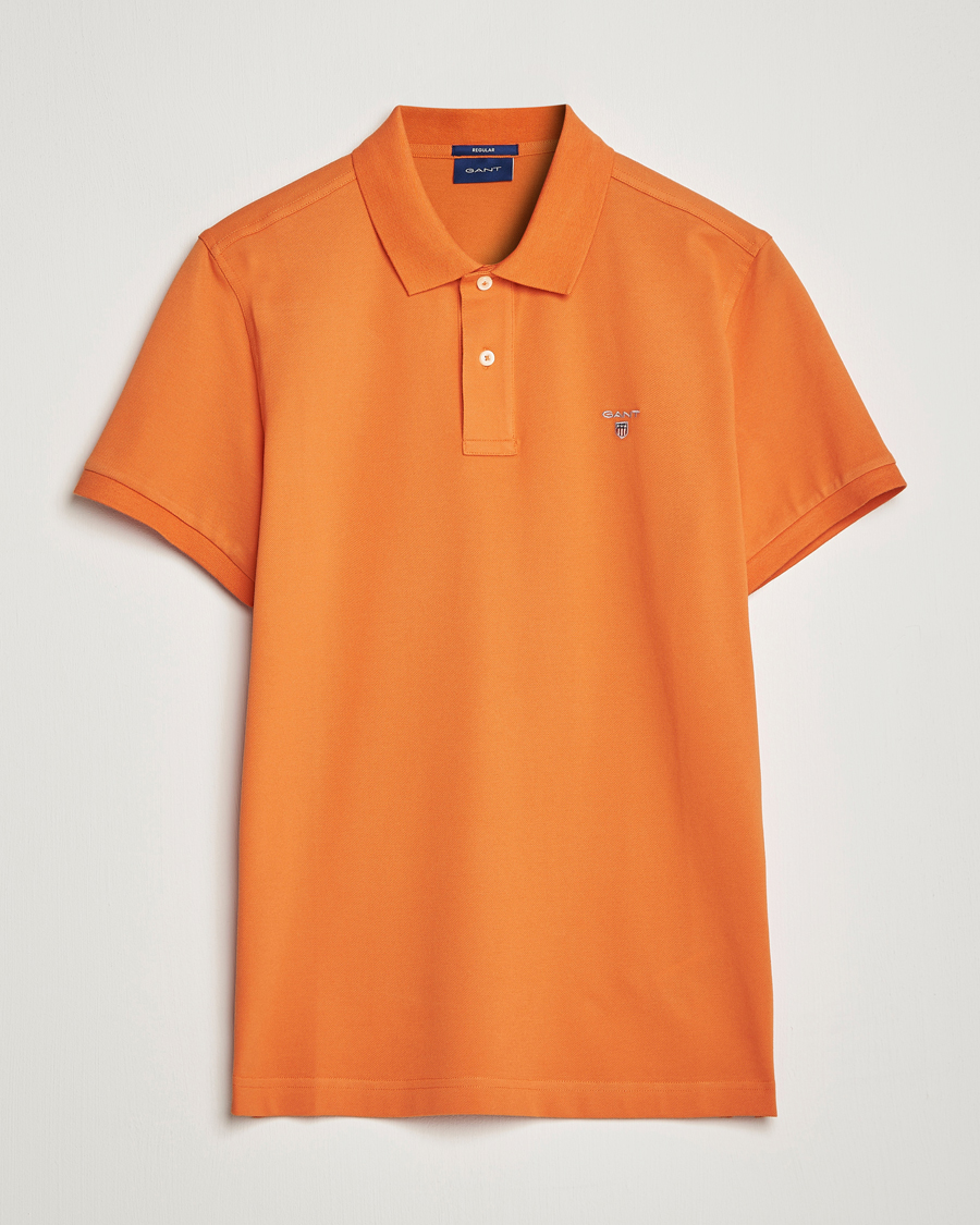 Herr | Pikéer | GANT | The Original Polo Pumpkin Orange