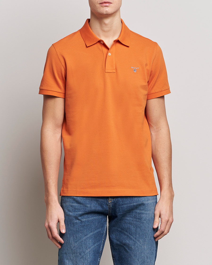 Herr | Pikéer | GANT | The Original Polo Pumpkin Orange