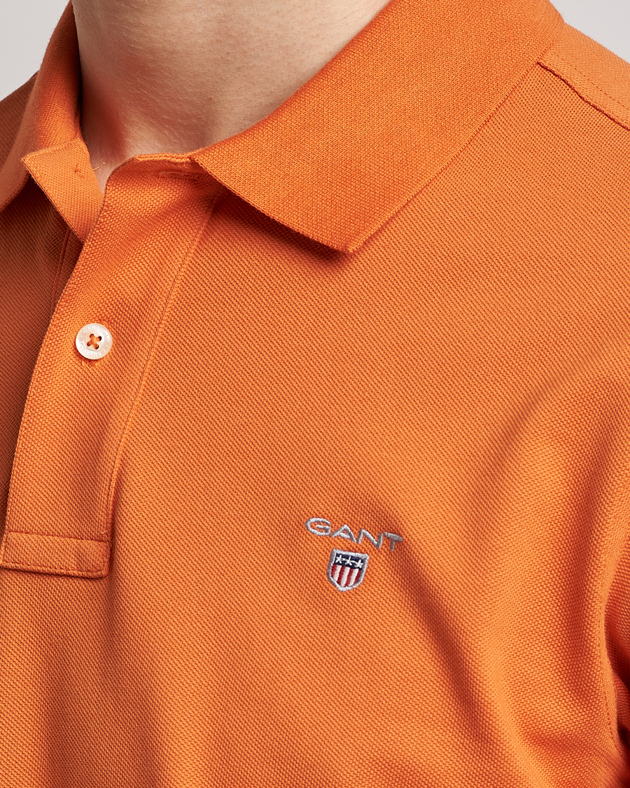 Herr | Pikéer | GANT | The Original Polo Pumpkin Orange