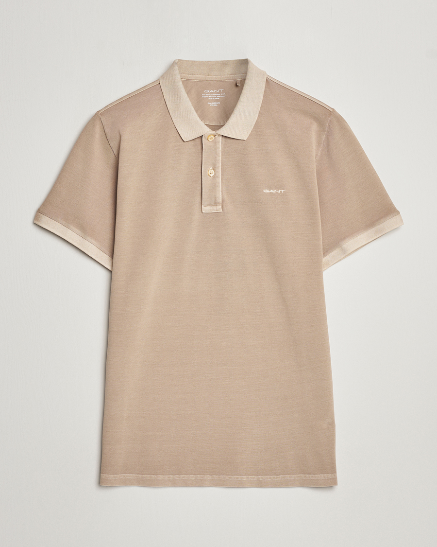 Herr | Pikéer | GANT | Sunbleached Polo Concrete Beige