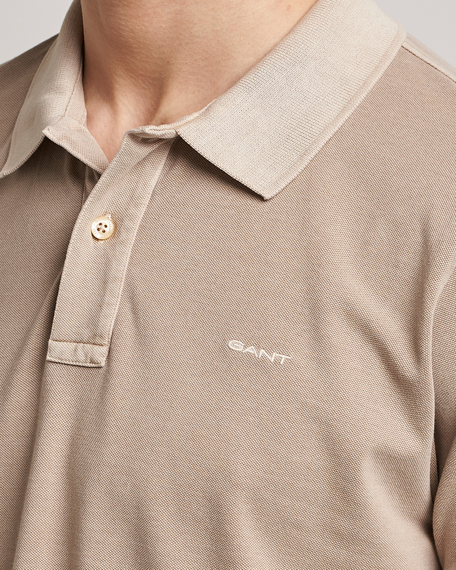 Herr | Pikéer | GANT | Sunbleached Polo Concrete Beige