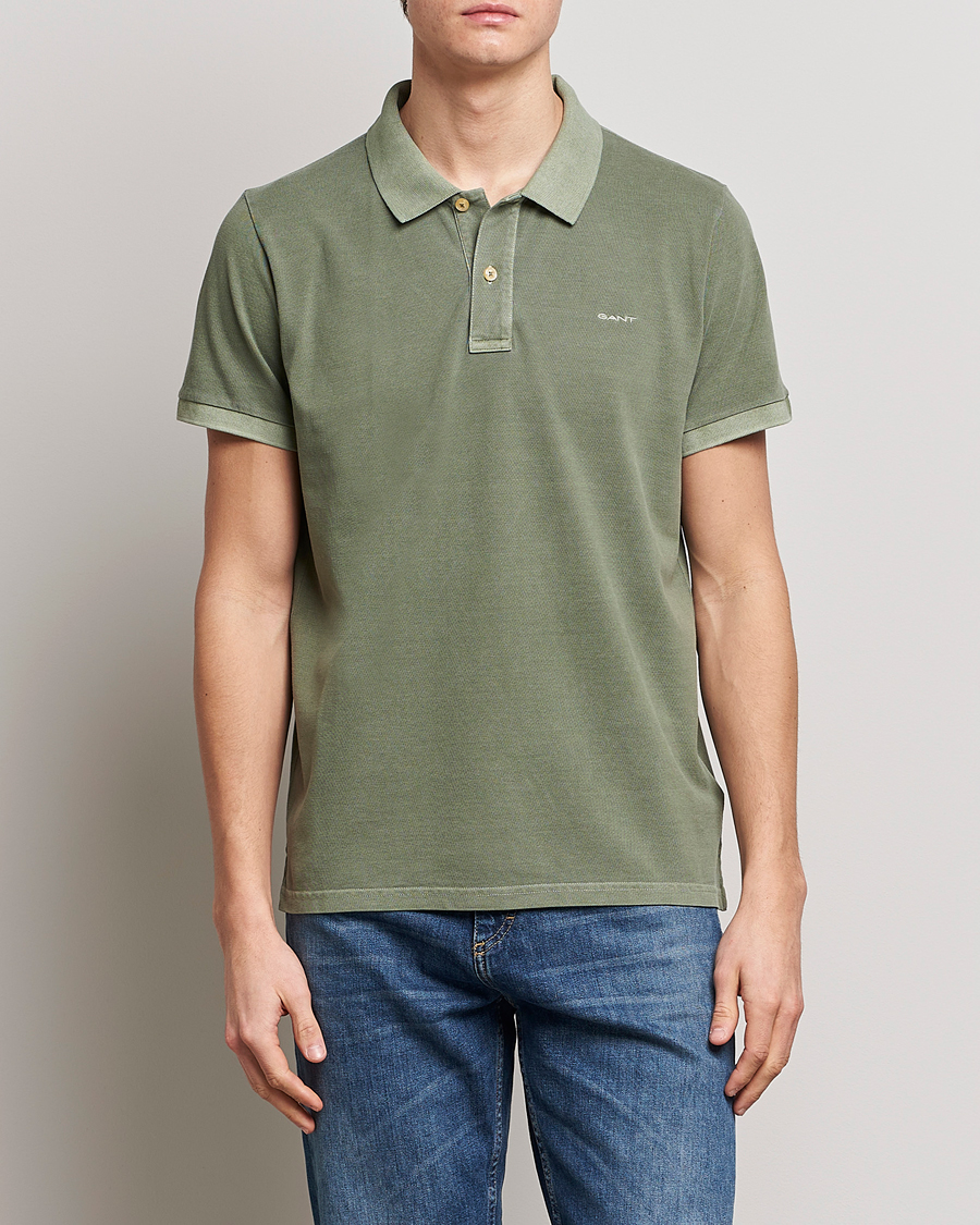 Herr | Pikéer | GANT | Sunbleached Polo Calamata Green