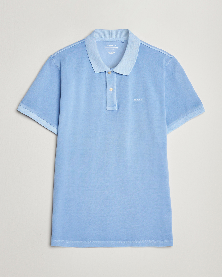 Herr | Pikéer | GANT | Sunbleached Polo Gentle Blue