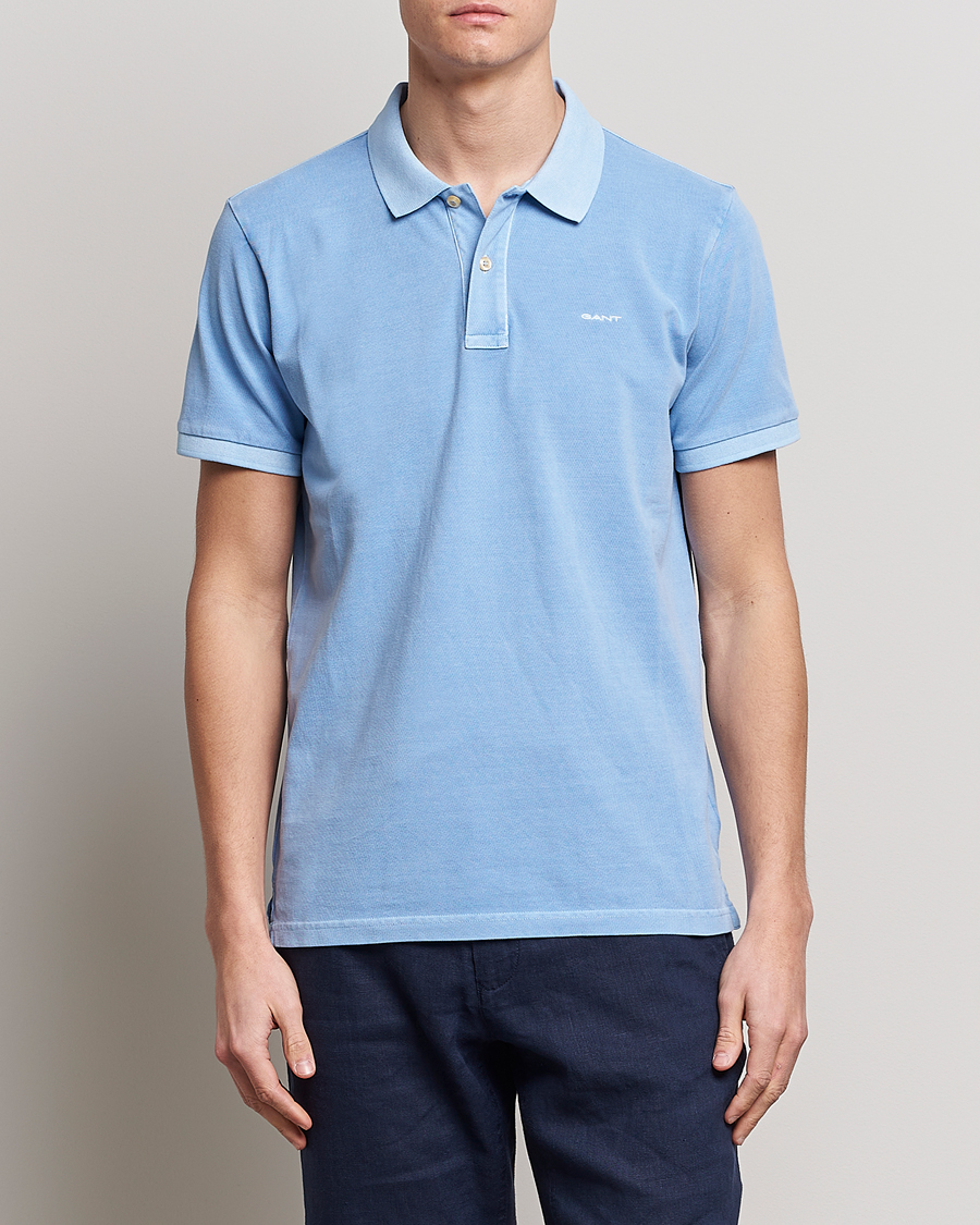 Herr | Pikéer | GANT | Sunbleached Polo Gentle Blue